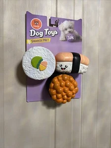 Fofos Set Of 3 Latex Dog Toy, Dog Toy Squeaker. - Picture 1 of 5