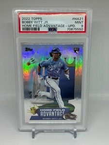 BOBBY WITT JR. 2022 Topps Home Field Advantage RC ROYALS PSA 9