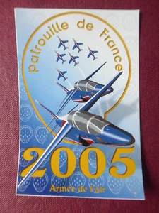 AUFKLEBER STICKER LUFTWAFFE ALPHA JET ASSAULT PATROUILLE DE FRANCE 2005 - Bild 1 von 2