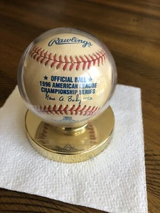 1996 American League Championship Series Baseball Official Rawlings. - Picture 1 of 4