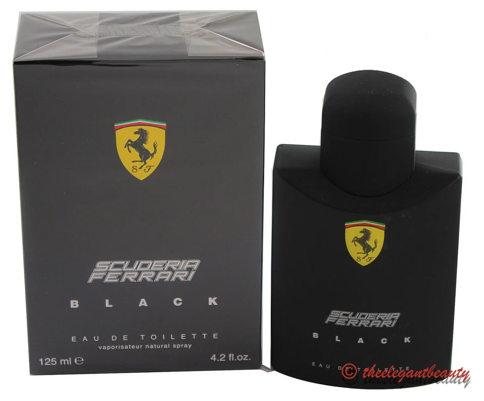 Scuderia Ferrari Negro por Ferrari Eau de Toilette Spray 4.2oz Hombres Nuevo En Caja Foto 1 de 1
