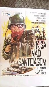 IT’S RAINING ON SANTIAGO 1976 Original Yugoslavian Movie Poster - Picture 1 of 1
