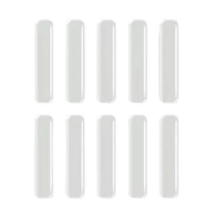 Silicone Cabinet Door Bumpers Transparent Adhesive Pads Anti-collision Strips - Picture 1 of 14