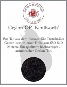 Camiseta Ceilán OP Kenilworth, 1,5 kg - Imagen 1 de 3