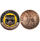Pièce de monnaie Saint Michael Challenge ville de Philadelphie département de police commémorative