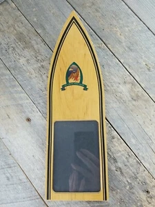 St Croix Mountain Wood Ski Picture Frame stand downhill skiing cabin lodge  - Picture 1 of 12