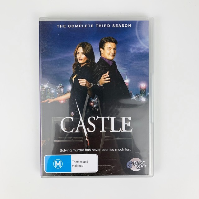 Castle 1-8 Seasons Full 60 Discs DVD New Sealed Series (Sleeveless Open)