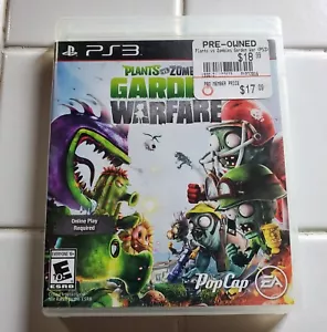 Plants vs Zombies Garden Warfare Sony PS3 Tested and Working - Picture 1 of 4
