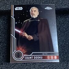 2023 TOPPS CHROME STAR WARS COUNT DOOKU CARD #44 Sith