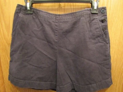 PANTALONES CORTOS MUJER CASUAL ESQUINA 100% ALGODÓN NEGRO TALLA 10 Foto 1 de 4