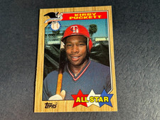 1987 Topps Kirby Puckett #611 All Star Baseball Card Minnesota Twins HOF