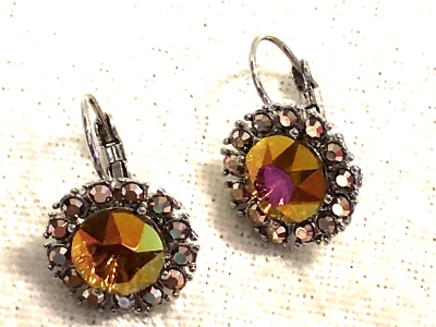 PENDIENTES KIRKS FOLLY COSMIC VICTORIAN PALANCA, TONO PLATEADO (M4201-23) Foto 1 de 4