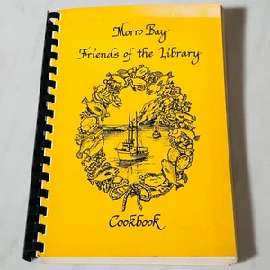 Morrow Bay California Coast Friends Of The Library Cookbook 1984 Clam Chowder - Picture 1 of 7