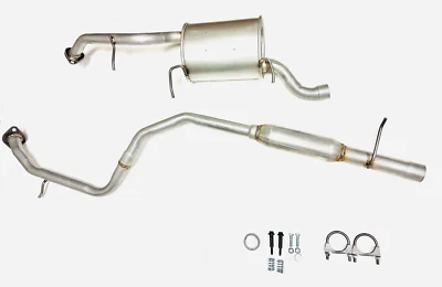 Fits: 2006 To 2010 Mazda 5 2.3L  Resonator and Muffler - Image 1 of 4