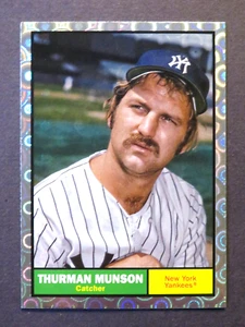 2024 Topps Archives Thurman Munson 1961 Target Endcap Foil Card #10 Yankees SSP! - Picture 1 of 2