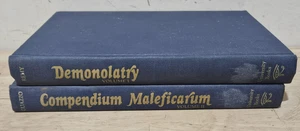 DEMONOLATRY AND COMPENDIUM MALEFICARUM - Remy, Guazzo 1974 WITCHCRAFT DEMONOLOGY - Picture 1 of 20