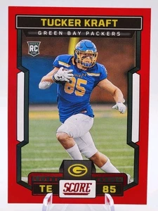 2023 Panini Score TUCKER KRAFT #341  Red  Rookie!!  MINT! - Picture 1 of 2