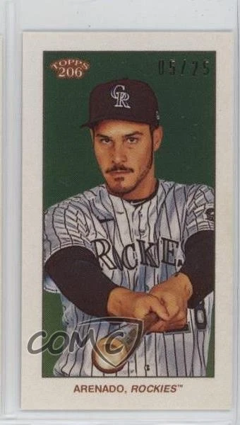 2020 Topps 206 Series 2 Cycle Back /25 Nolan Arenado #14 - Image 1 of 2
