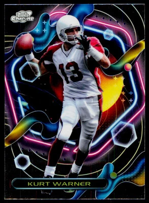 2023 Topps Composite Kurt Warner 256 Arizona Cardinals Cosmic Chrome - Image 1 of 2
