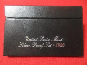 1996-S SILVER Proof Set 5 Piece Set    Ultra Cameos  OGP               #MF-T5823 - Picture 1 of 3