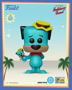 SDCC 2025 FUNKO POP!  HUCKLEBERRY HOUND GLITTER 2000 OFFICIAL STICKER PRESALE - Picture 1 of 1