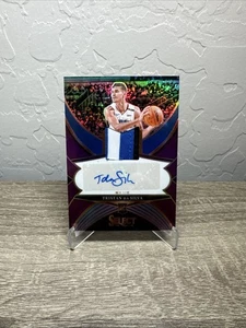 Parche de radiocontrol automático Panini Select Tristan Da Silva púrpura novato 2024-25/99 Magic - Imagen 1 de 1