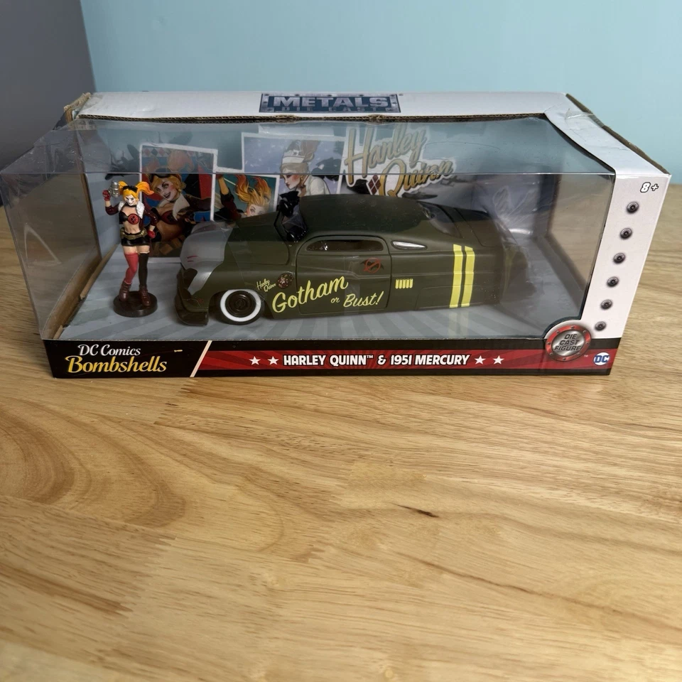 1952 Chevrolet Coe Pickup Truck W Wonder Woman DC Comics Jada Diecast 8" 1 24