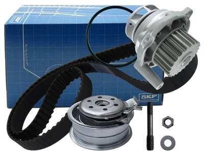 SKF Zahnriemen Satz Kit + Wasserpumpe AUDI A3 8L 8P A4 8D 8E 1.6 / 101PS 102PS - Bild 1 von 4