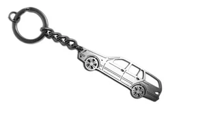 Car Keychain Fit Mercedes E-Class S210 Stainless Steel Gift Key Ring SV Design - Picture 1 of 6