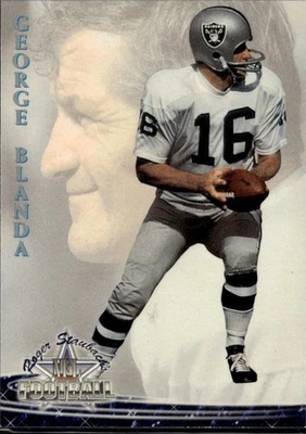 1994 Ted Williams Roger Staubach's NFL #45 George Blanda Oakland Raiders - Image 1 of 2