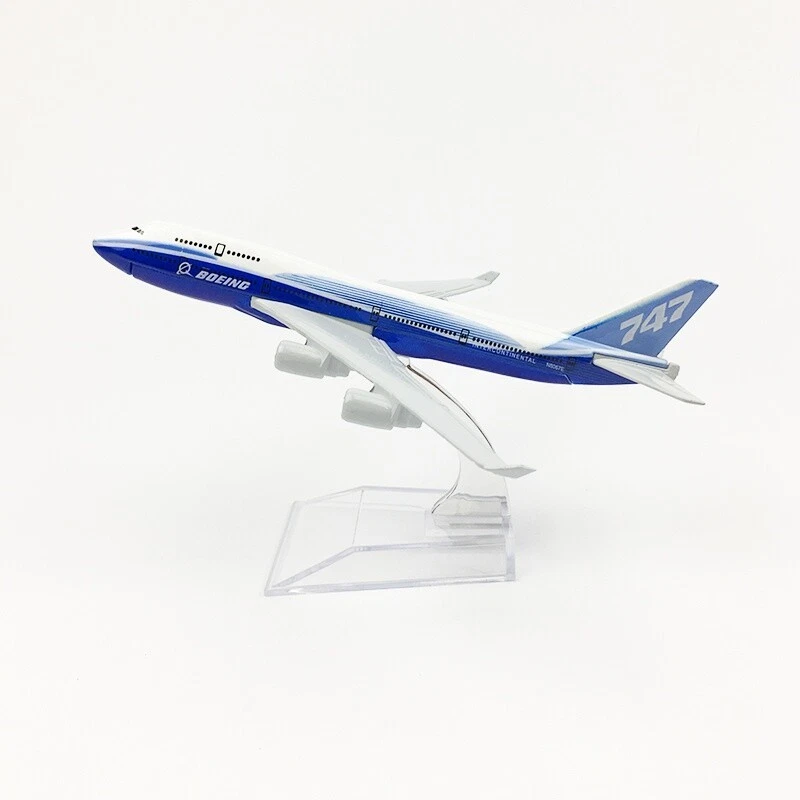 Modellino Aereo Lega Diecast 1:400 Collezione 16cm Boeing 747 Prototipo JumboJet - Immagine 1 di 4