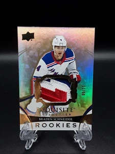 Parche de oro 2022-23 Black Diamond Braden Schneider Exquisite Collection/25 RC - Imagen 1 de 2