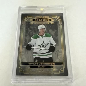 2022-23 Upper Deck Stature Rookie /99 WYATT JOHNSTON Silver Spectrum #176 Mint - Picture 1 of 2
