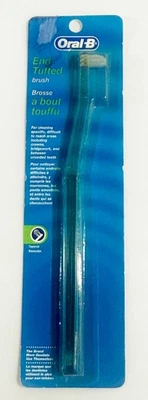 Oral-B Cepillo de dientes acolchado extremo redondeado cerdas extra suaves cabezal de doble ángulo Foto 1 de 4