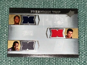 2007-08 SPx Freshman Trip Jerseys Sean Williams Jason Smith Alando Tucker F3-STW - Imagen 1 de 2