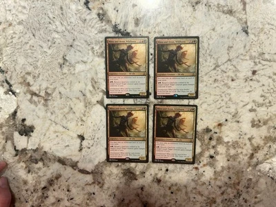Mtg Mina And Denn, Wildborn x4 - Magic the Gathering Mina And Denn Wildborn Ex - Image 1 of 2