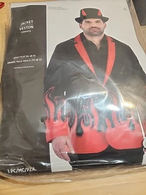 Взрослый дьявол куртка плюс размер 48-52 #4040 #4414 #4438 #4510 - Изображение 1 из 3