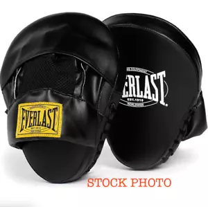 Guantes de enfoque Everlast 1910 talla única - negro boxeo MMA fitness entrenamiento crossfit - Imagen 1 de 2