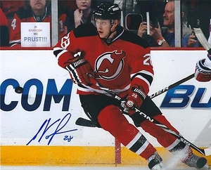 Signed  8x10 ANTON VOLCHENKOV  New Jersey Devils Photo - COA - Picture 1 of 1