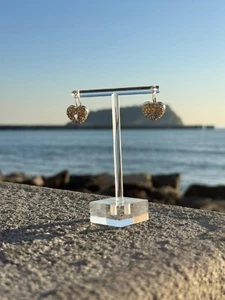 Orecchini Cuore In Argento 925 - Foto 1 di 4