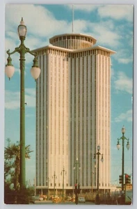 International Trade Mart Chrome Postcard New Orleans LA 1960s Skyscraper - Picture 1 of 2