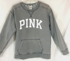 PINK Victoria Secret Distressed Pullover Sweatshirt Size S