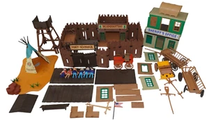Playmobil Fort Randall 3419 Western Set mit Turm Sheriff Figuren - Bild 1 von 14