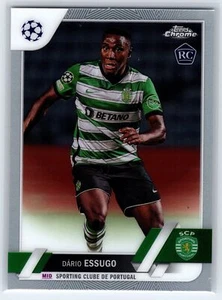 2022 Topps Chrome UEFA Dario Essugo Rookie #155 Sporting - Bild 1 von 2