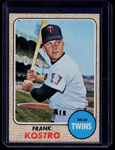 Frank Kostro 1968 Topps #44 Minnesota Twins - Bild 1 von 2