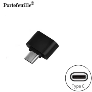 Type C Usb-C Mâle À USB Femelle OTG Adaptateur pour Galaxy S8 S9 Macbook HTC U11 - Photo 1 sur 1