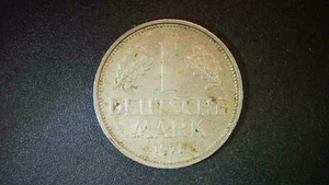 GERMAN 1 MARK 1971 F JAN04F - Picture 1 of 2