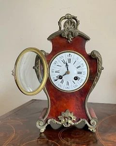 19th 20th Century French Boulle Mantle Clock c1900 - Picture 1 of 10