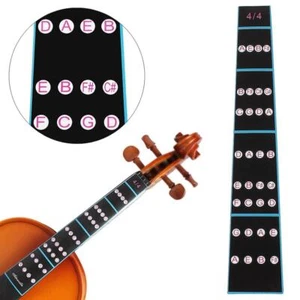 4/4 Violin Fingerboard Sticker Fretboard Indicator Note Label Fingering Chart