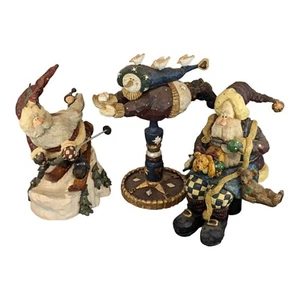 Boyds Carvers Choice Santa Christmas Inspection Homeward Bound Nick Time Bears - Picture 1 of 20